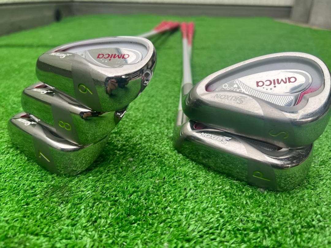 【女性用】SRIXON amica レディース アイアンセット 5本 右打ち