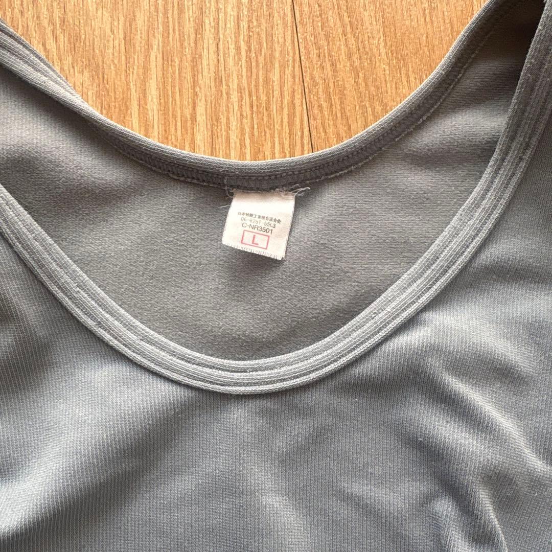 HOT CAPSULE レディース用ノースリーブインナー L グレー