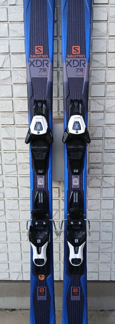 17 18 Salomon XDR 75 161cm 調整式バインディング付き