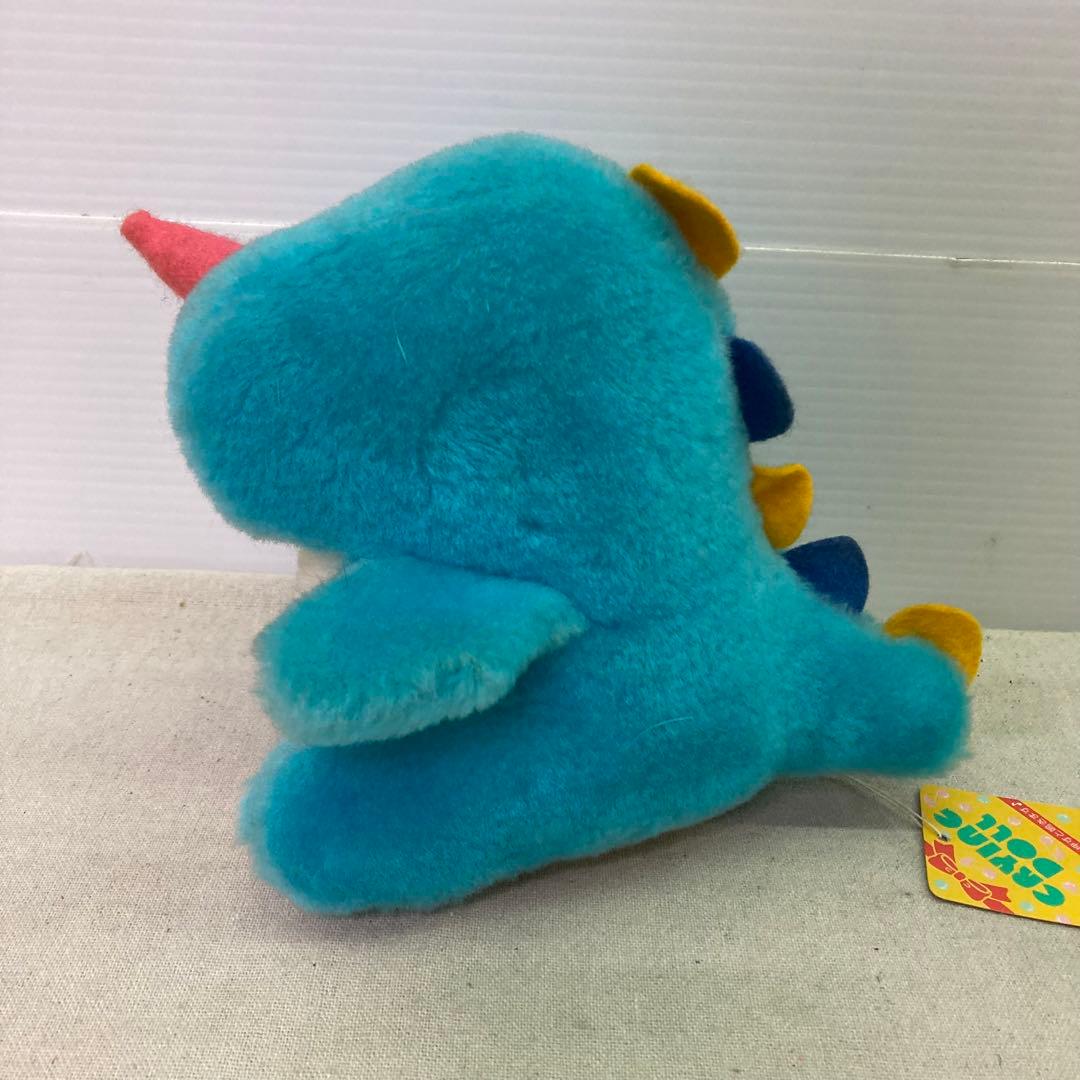 【激レア★タグ付き】サンリオ　SANRIO　恐竜　ぬいぐるみ　1984年製　希少