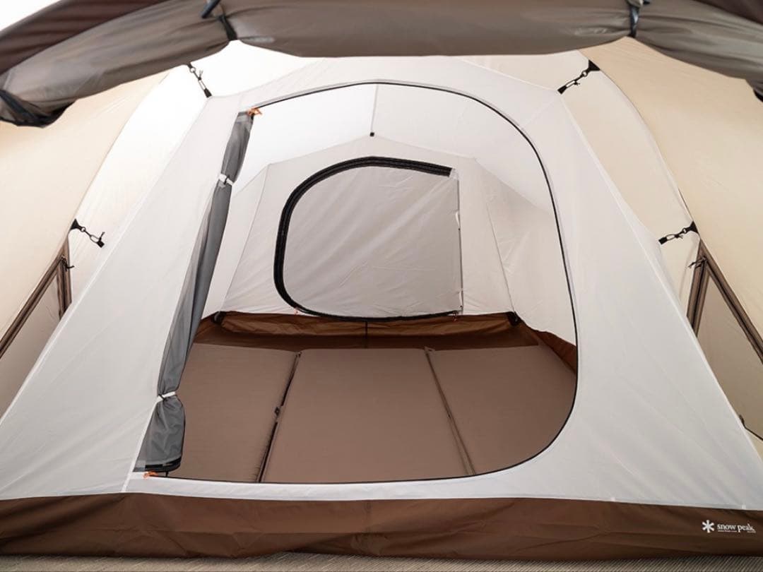 最安★美品【 peak】ランドネストM テントタープ シートマットセット