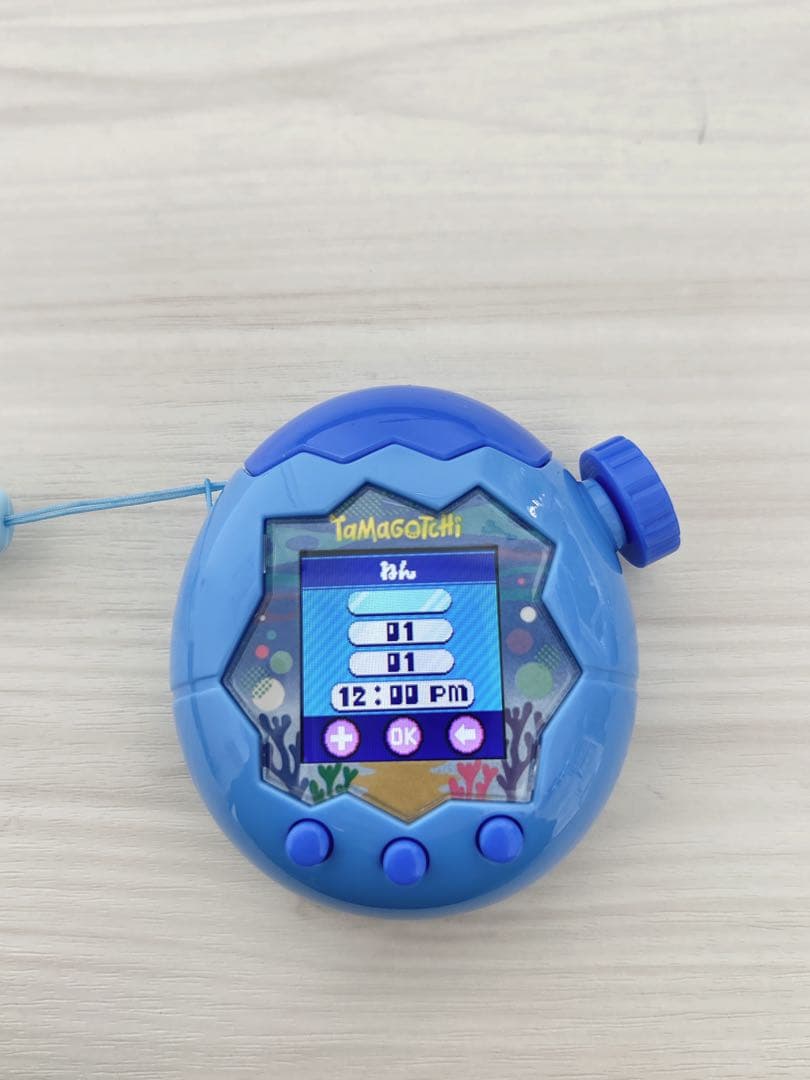 たまごっちパラダイス ブルー ケース付き Tamagotchi Paradise