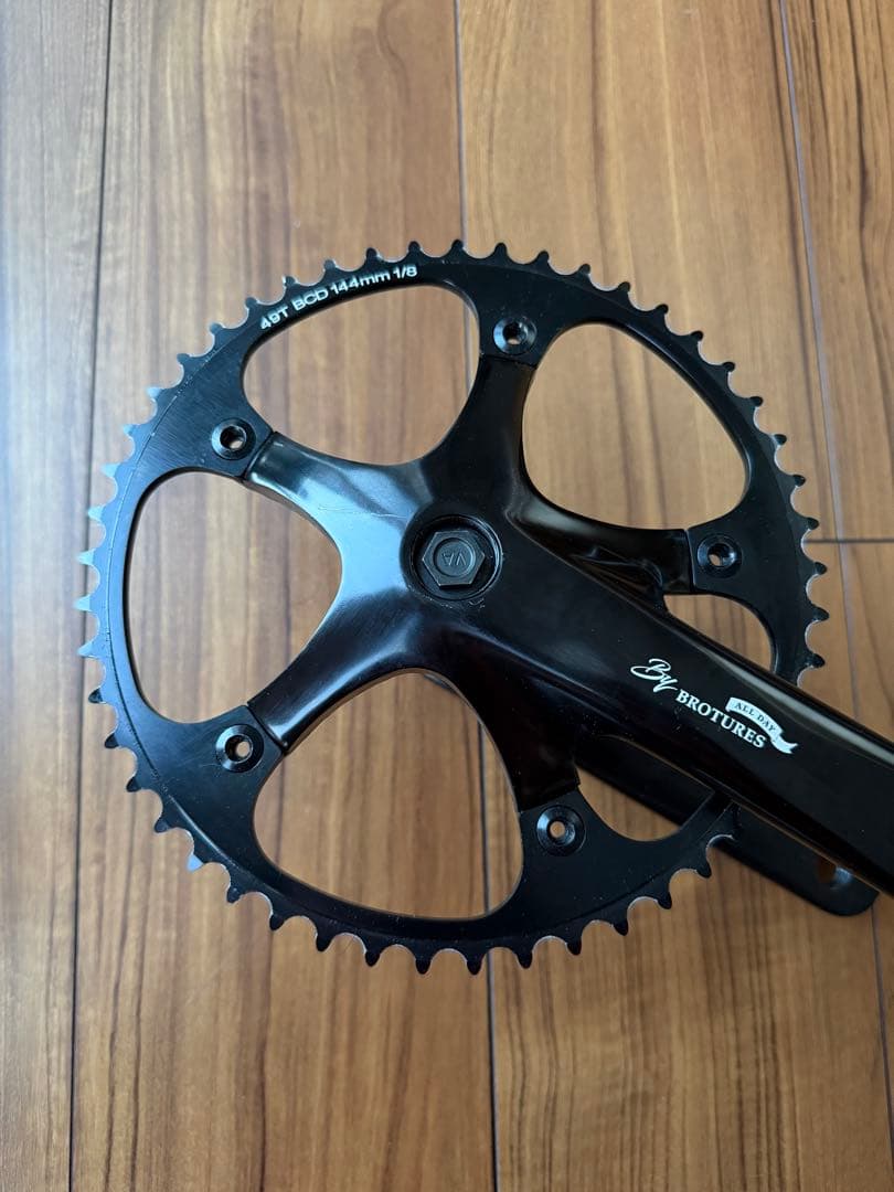 パーツ BROTURES ALLDAY CRANK SET 48T 144mm BCD