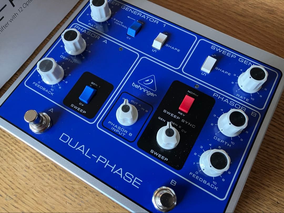 BEHRINGER DUAL-PHASE デュアルフェイズ　フェイザー