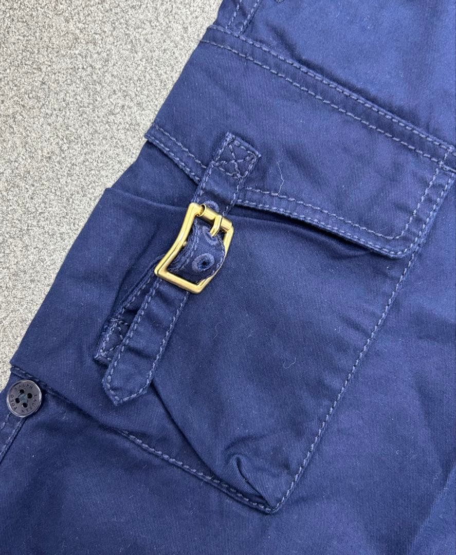 ラルフローレンGOLF コットン ネイビー カーゴショートパンツ新品未使用
