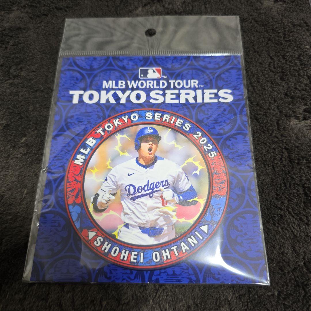 MLB東京シリーズ　ドジャース　大谷翔平　ラバーコースター2種セット③
