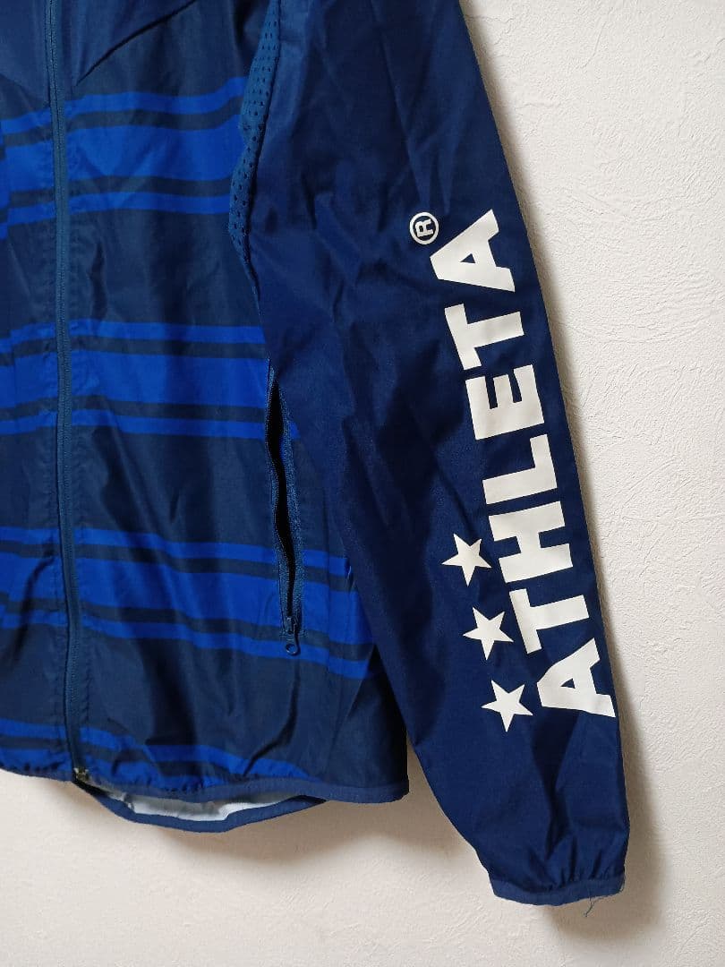 ATHLETA アスレタピステ・ウィンドブレーカー ネイビー　上下セット