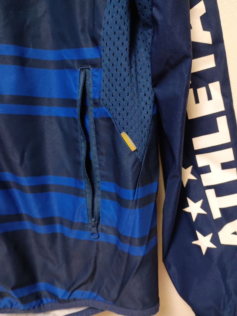 ATHLETA アスレタピステ・ウィンドブレーカー ネイビー　上下セット
