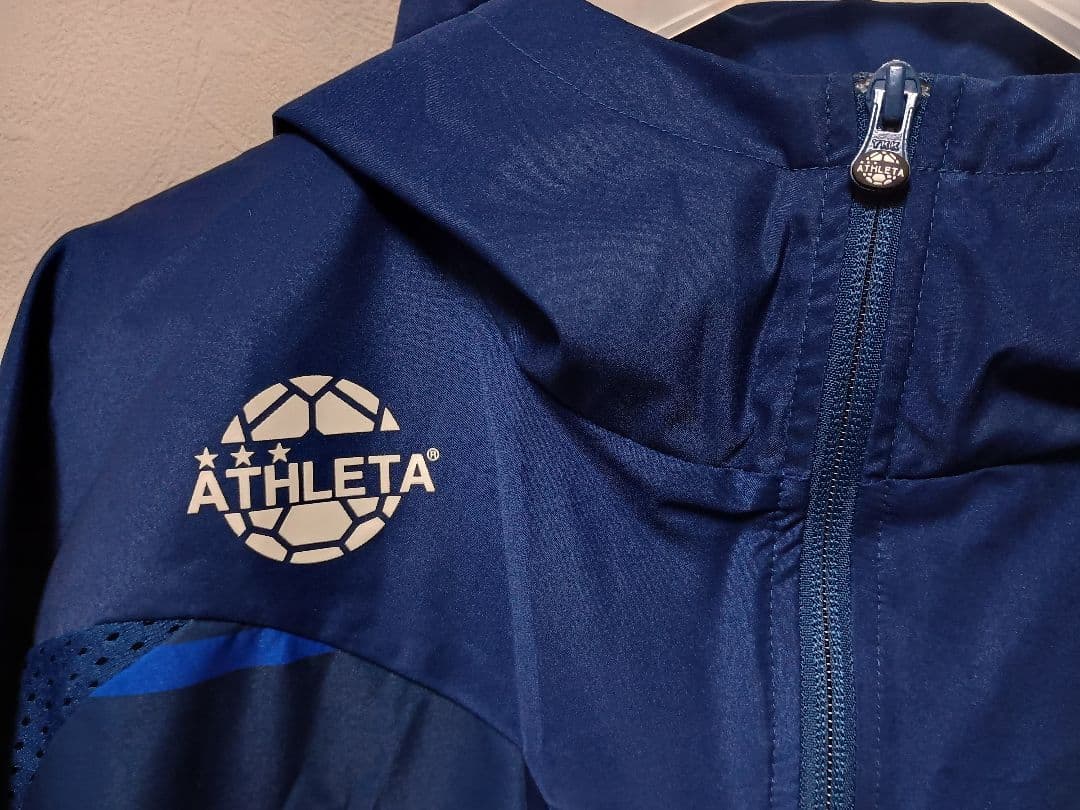 ATHLETA アスレタピステ・ウィンドブレーカー ネイビー　上下セット