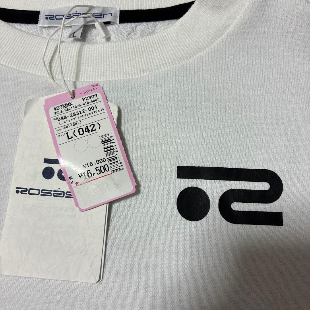 未使用 ロサーセン ゴルフウェア バックプリントソッカン スウェット L