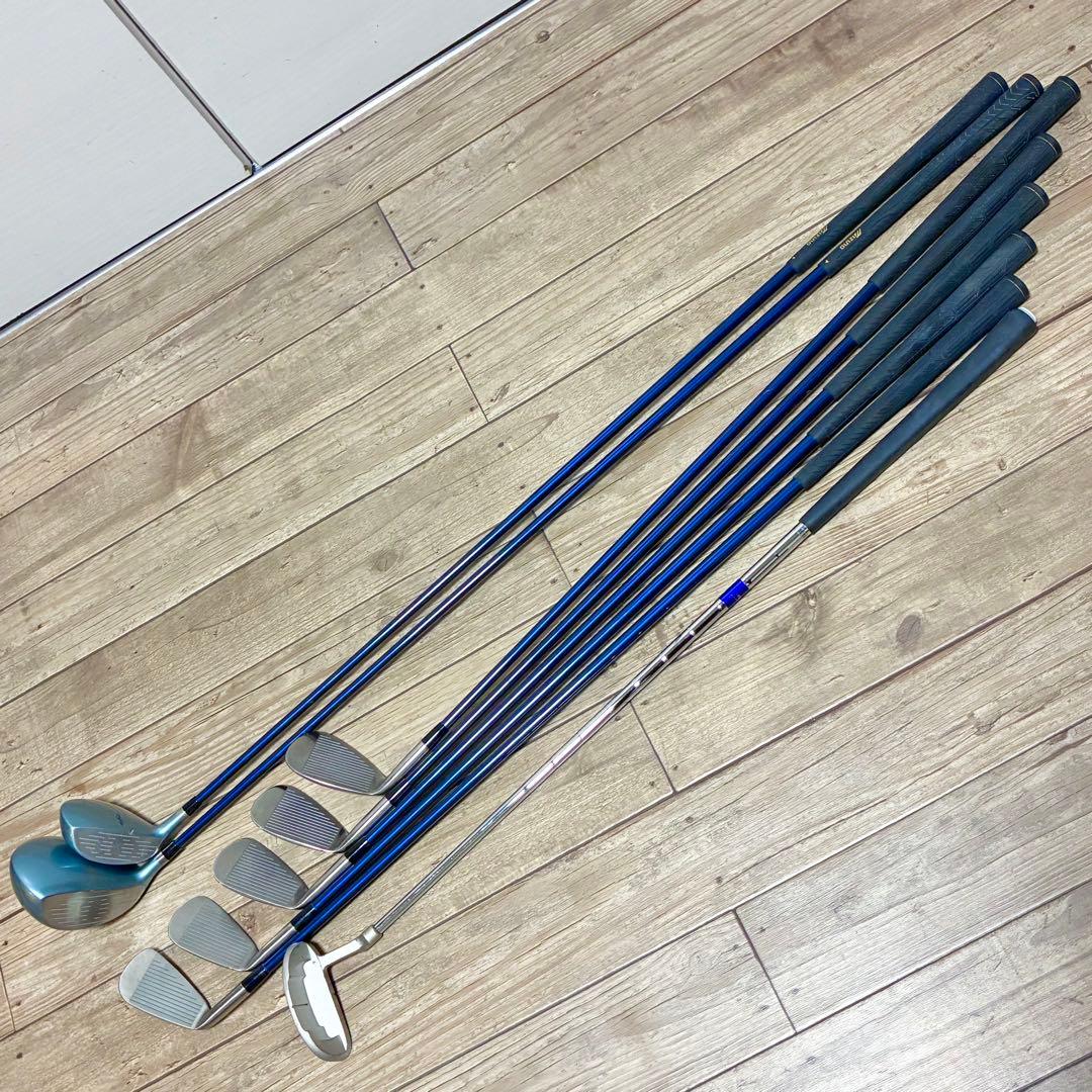 【8本セット】ミズノ efil レディース フレックスL 右利き 初心者向け