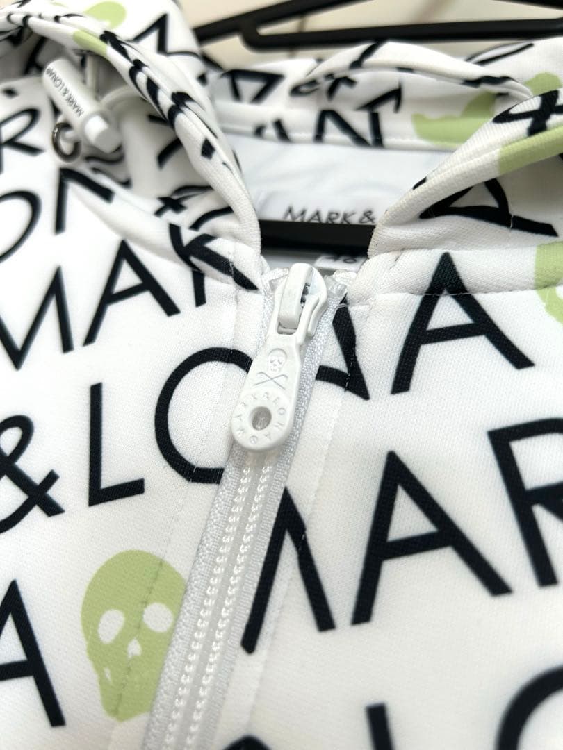 マーク＆ロナ パーカー ホワイト 46 オンライン完売品※