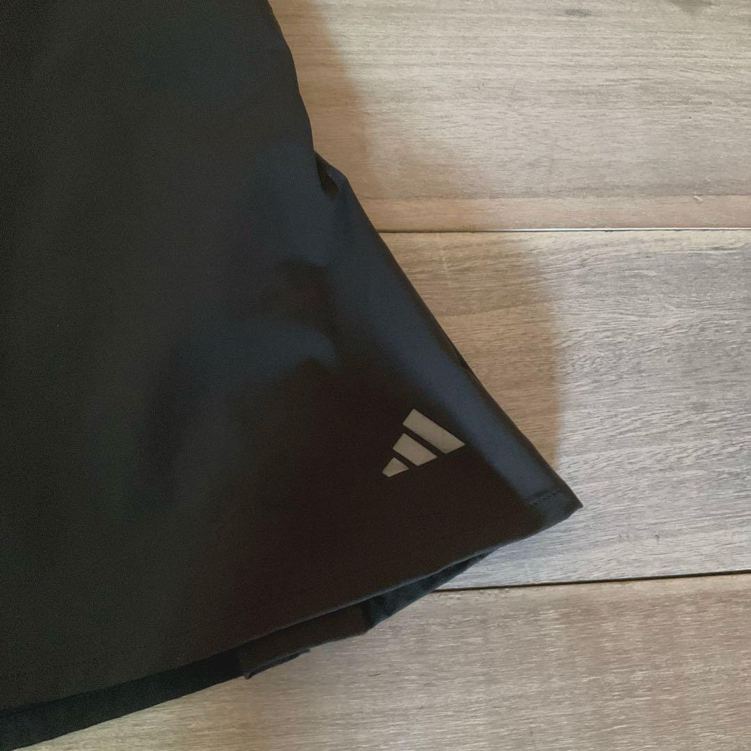 美品adidas ストレッチ アディゼロ撥水 バックプリーツスカート2025