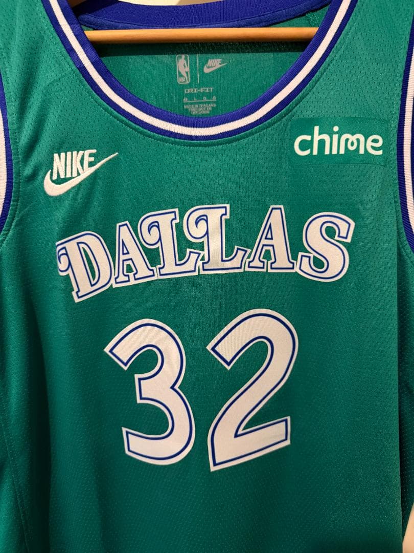 【新品】NBA マーベリックス クーパー・フラッグ ユニフォーム 緑 L