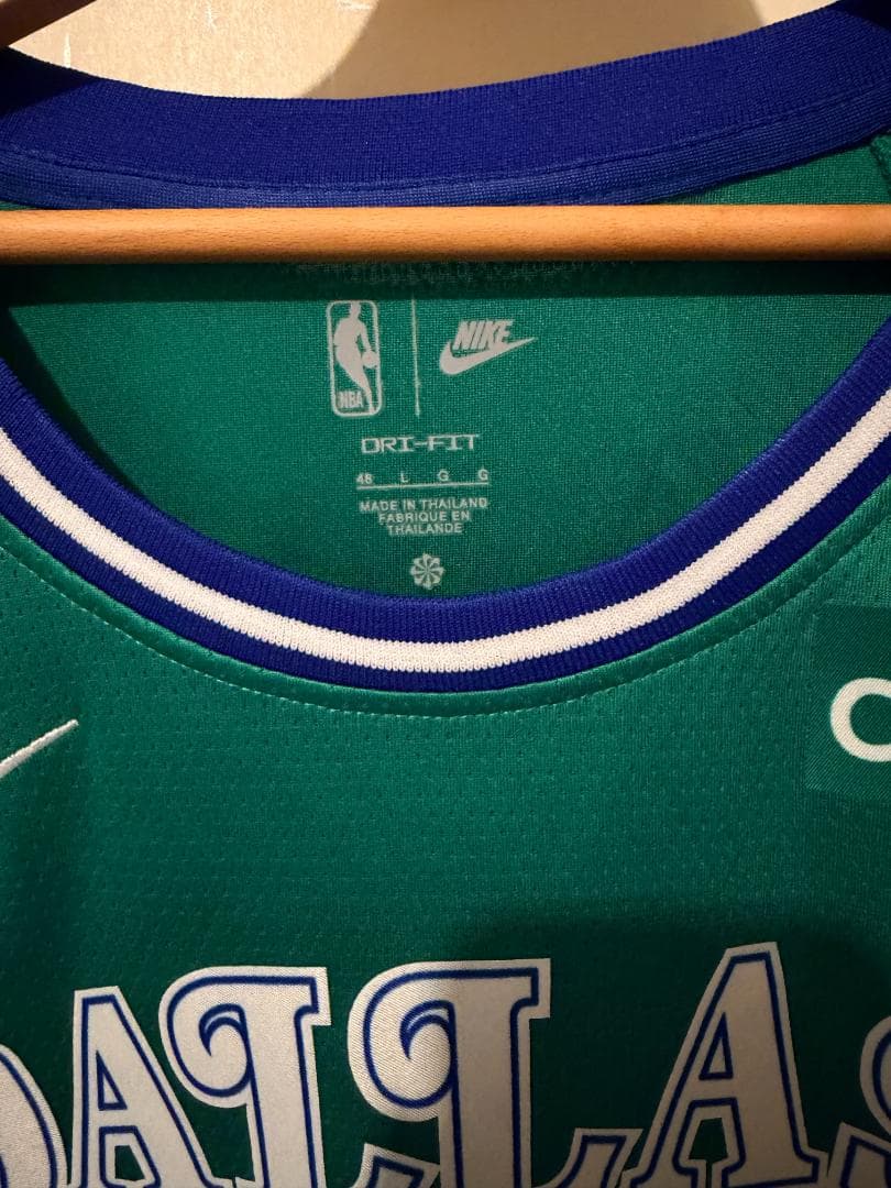【新品】NBA マーベリックス クーパー・フラッグ ユニフォーム 緑 L