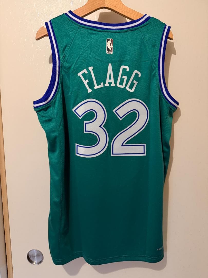 【新品】NBA マーベリックス クーパー・フラッグ ユニフォーム 緑 L