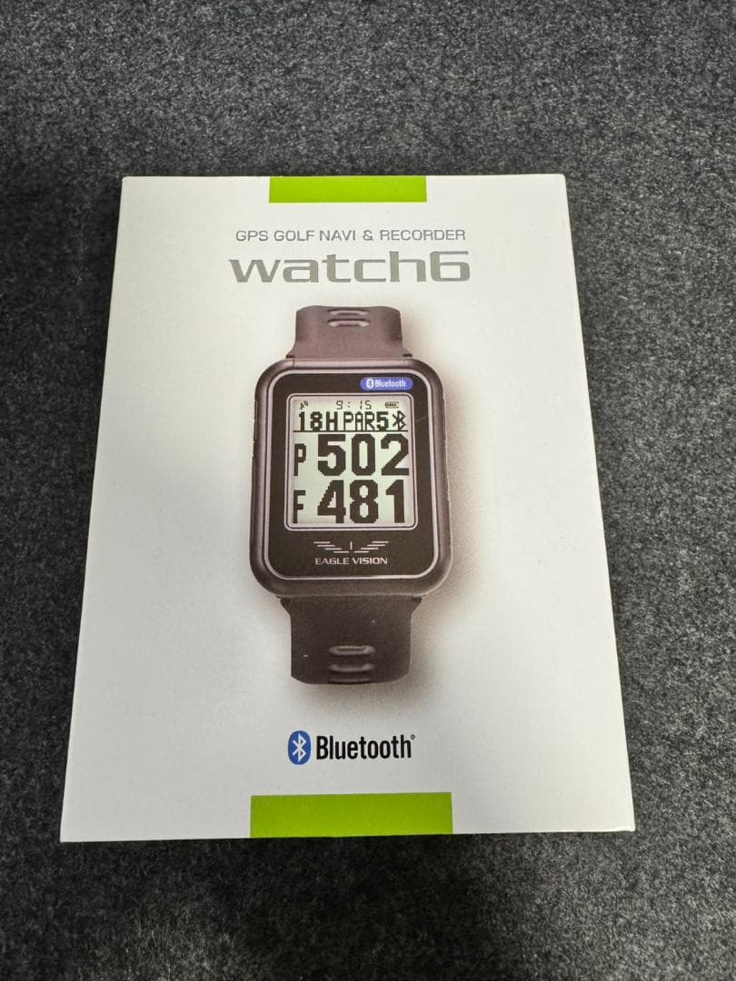 【新品未使用】イーグルビジョン watch 6 EV-236 腕時計型GPS