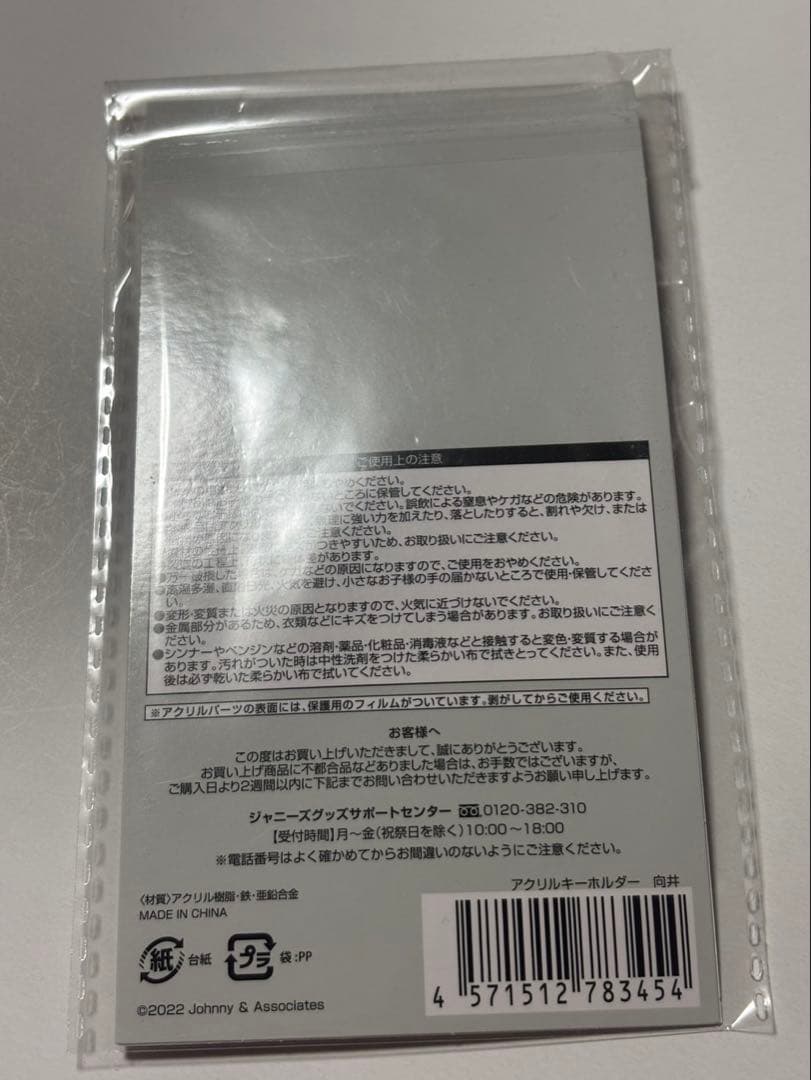Man 向井康二 すのチル ぬいぐるみ キーホルダー