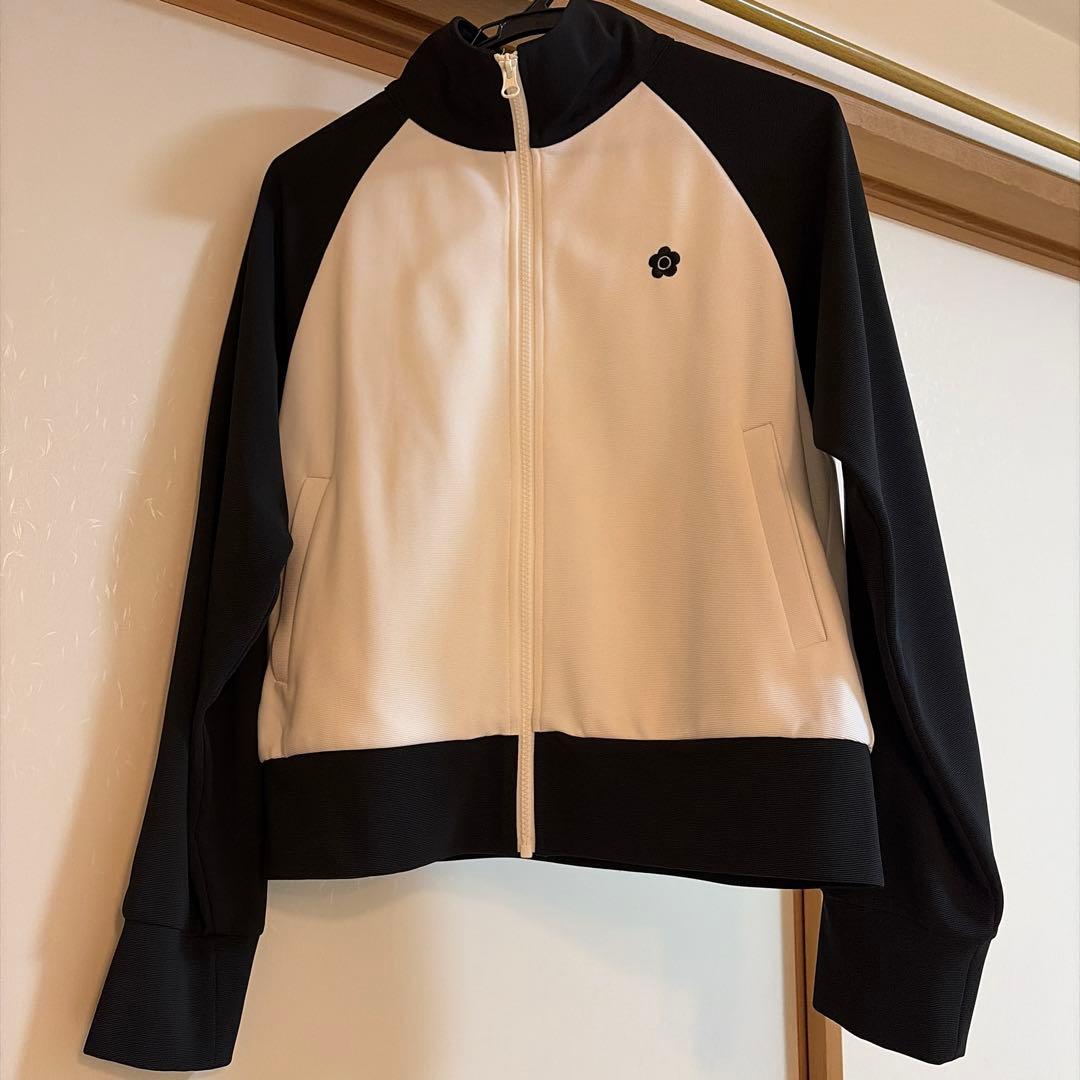 【美品】マリークワント バイカラーデザイントラックジャケット マリクワ