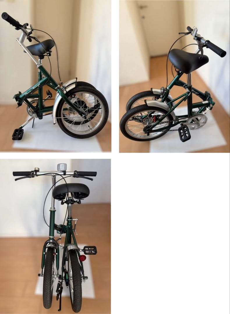 【送料込】ミムゴ・折りたたみ自転車 ・16インチ・未使用に近い