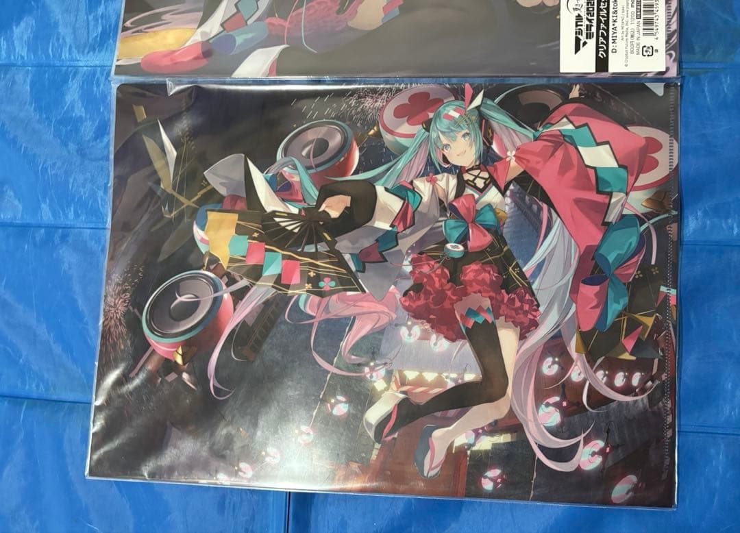 初音ミク　マジカルミライ 2020 夏まつり　クリアファイル　セット
