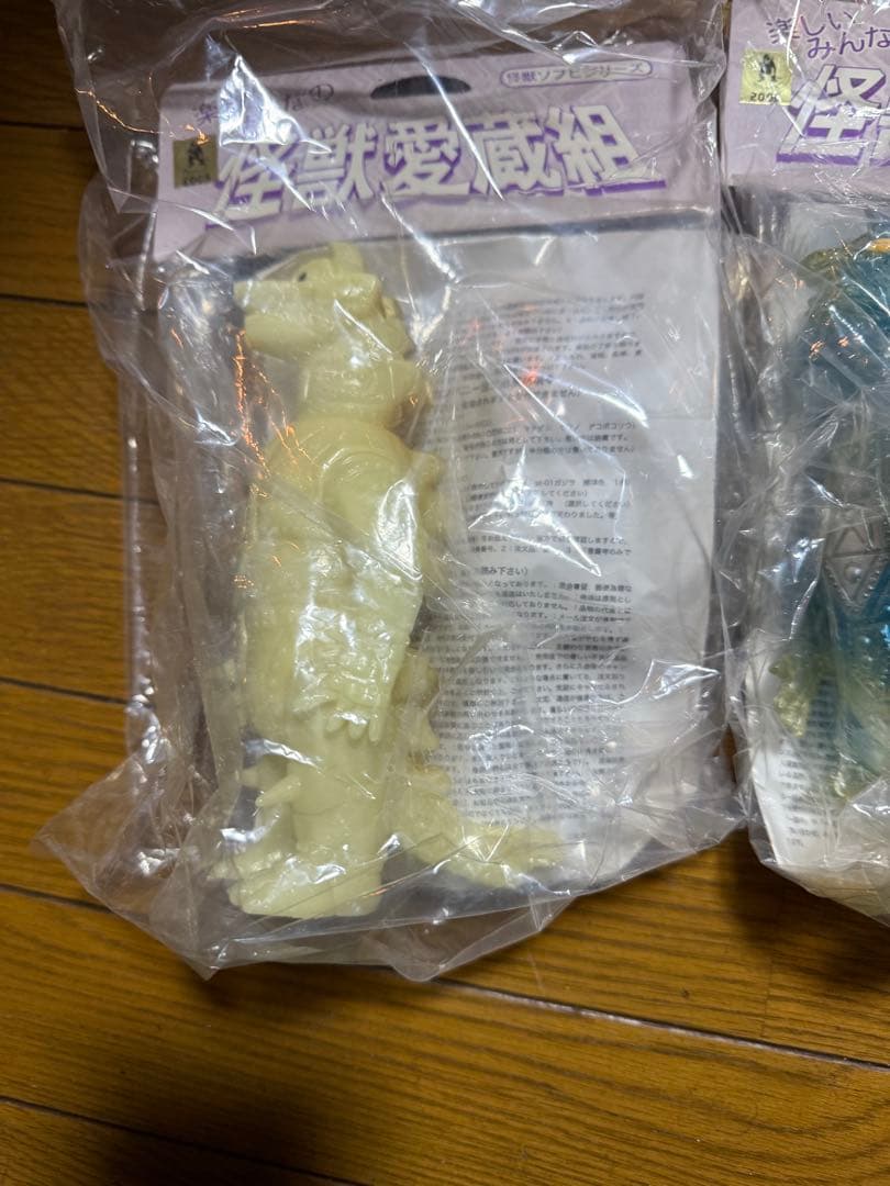 メカゴジラ　ファイナルヘドラ　3体セット　ソフビ　ゴジラ　HMV限定品