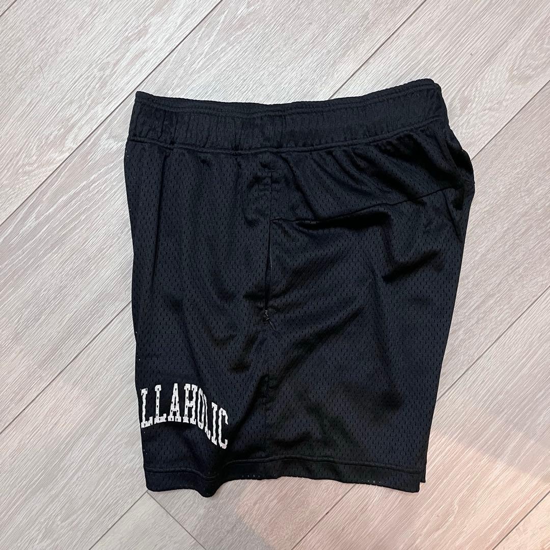 ウェア ballaholic College Logo Mesh Zip Shorts