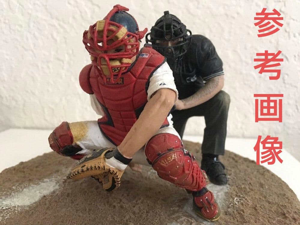 激レア MLB ジェイソン・バリテック＆審判 レッドソックス McFarlane