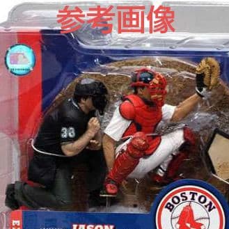 激レア MLB ジェイソン・バリテック＆審判 レッドソックス McFarlane