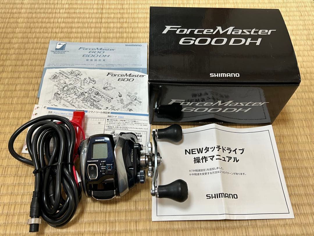 シマノ18フォースマスター600DH SHIMANO 電動リール