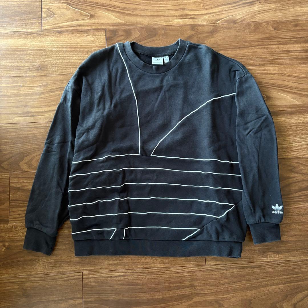 adidas ラージ ロゴ スウェット パンツ セットアップ
