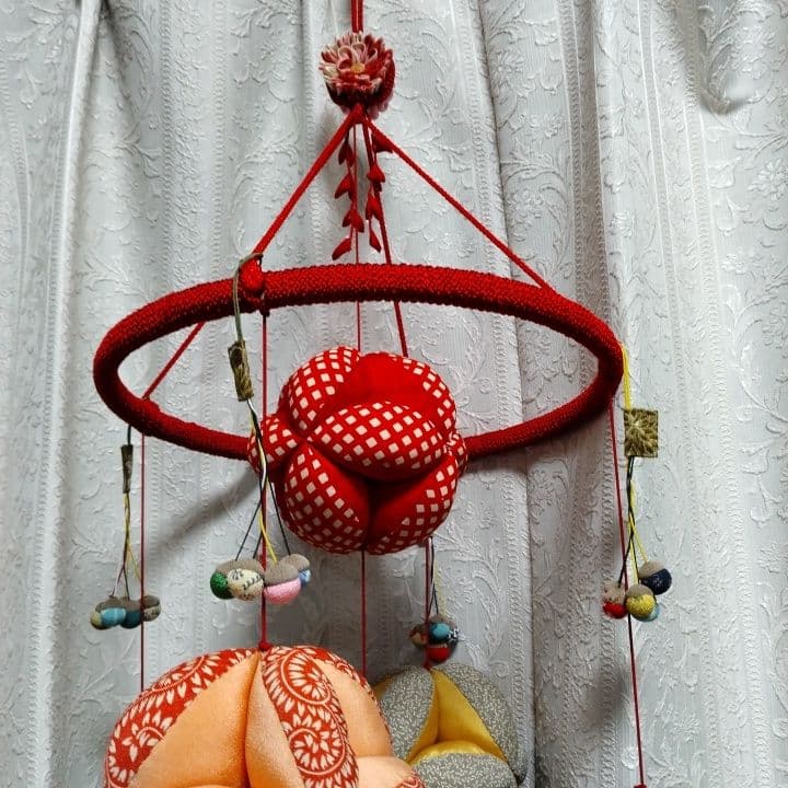 七宝鞠細工の吊るし飾り