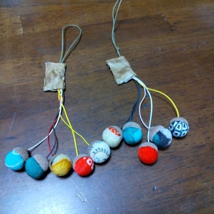 七宝鞠細工の吊るし飾り