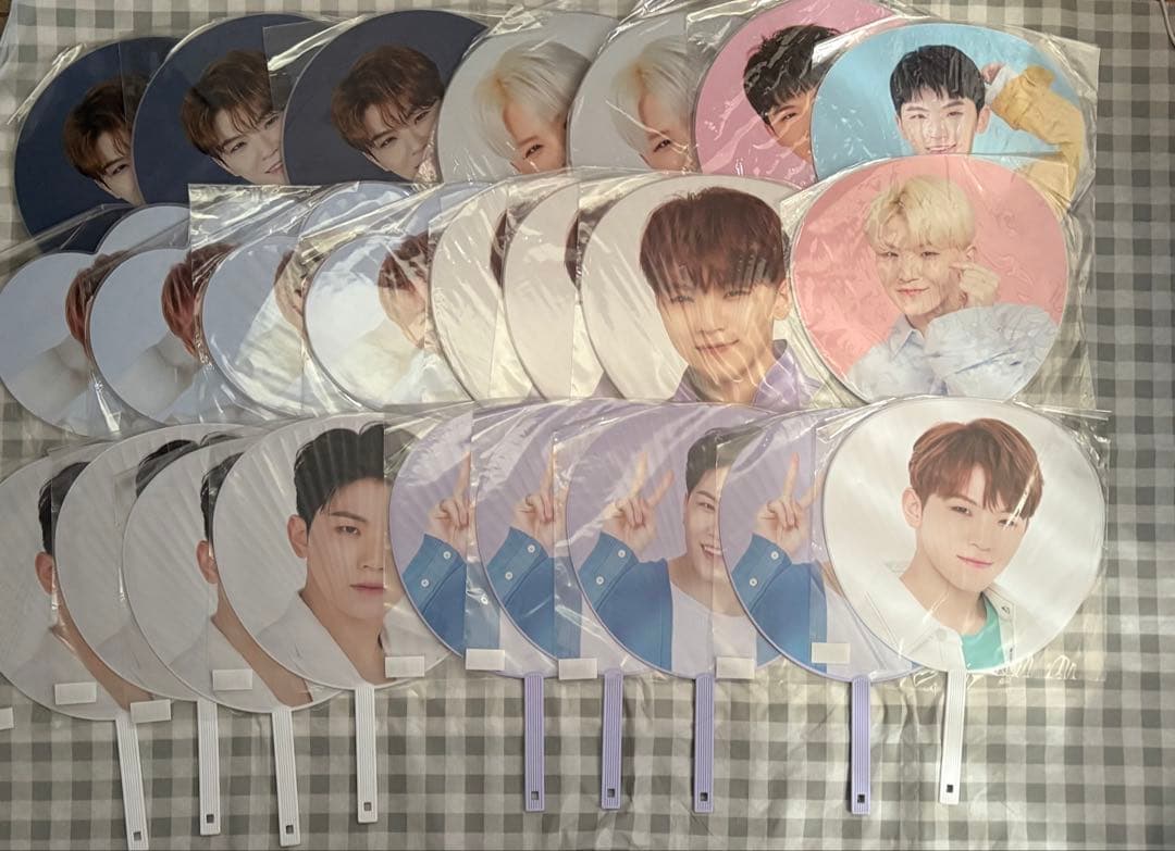 SEVENTEEN うちわ 50枚 セット バラ売り×