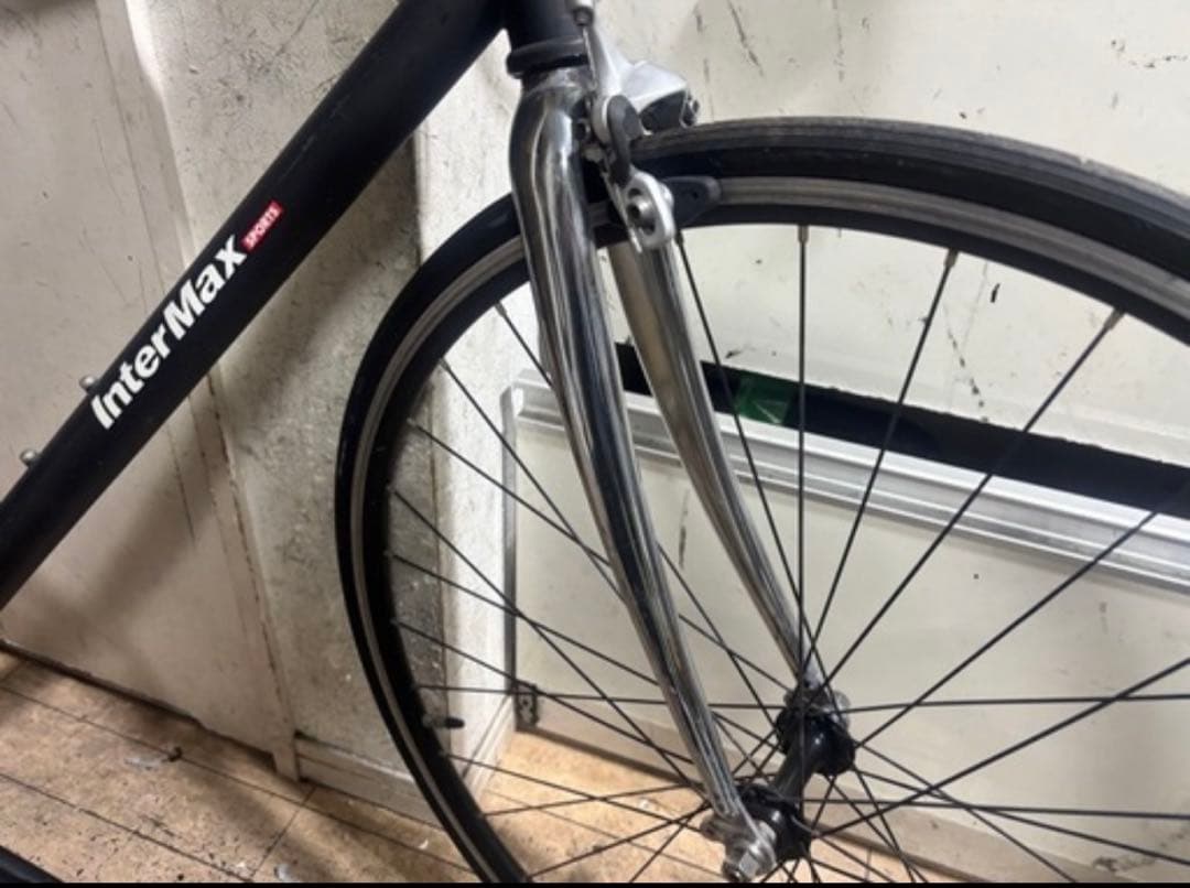 InterMax PISTA ブラック ロードバイク　26インチ 受け渡し大阪