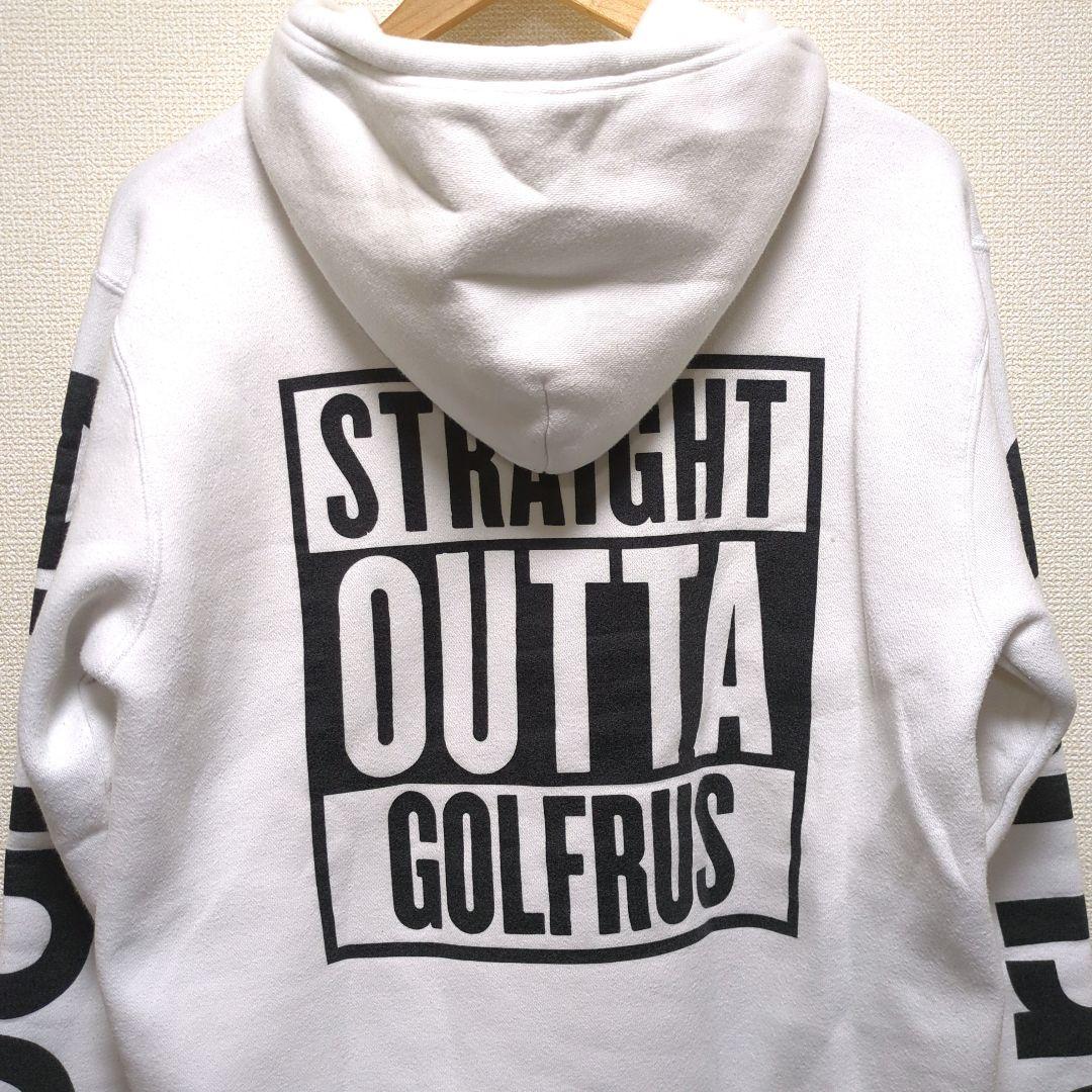 RUSSELUNO ラッセルノ パーカー ボックスロゴ 白 6 XL
