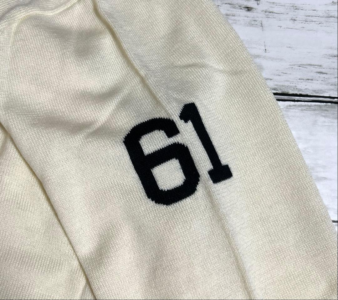 rough & swell　XL　ニット　アイボリー　セーター　大きいサイズ