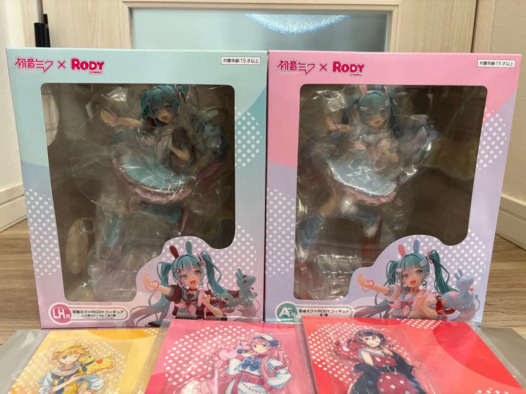 初音ミク×RODYタイトーくじ　A賞LH賞等10点セット　新品未開封品