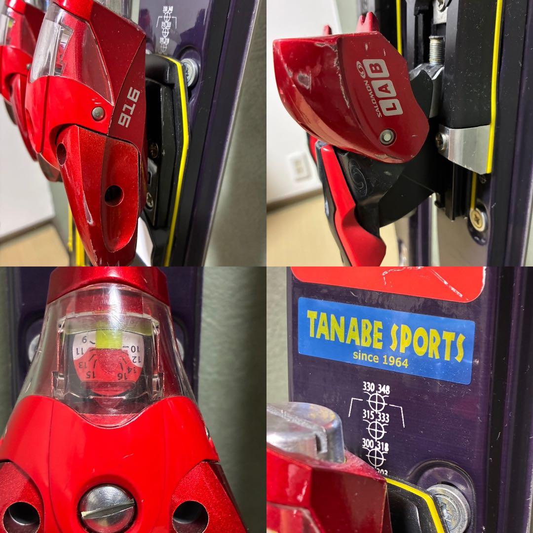 SALOMON スキー板 2V RACE GS LAB 183cm ビンディング