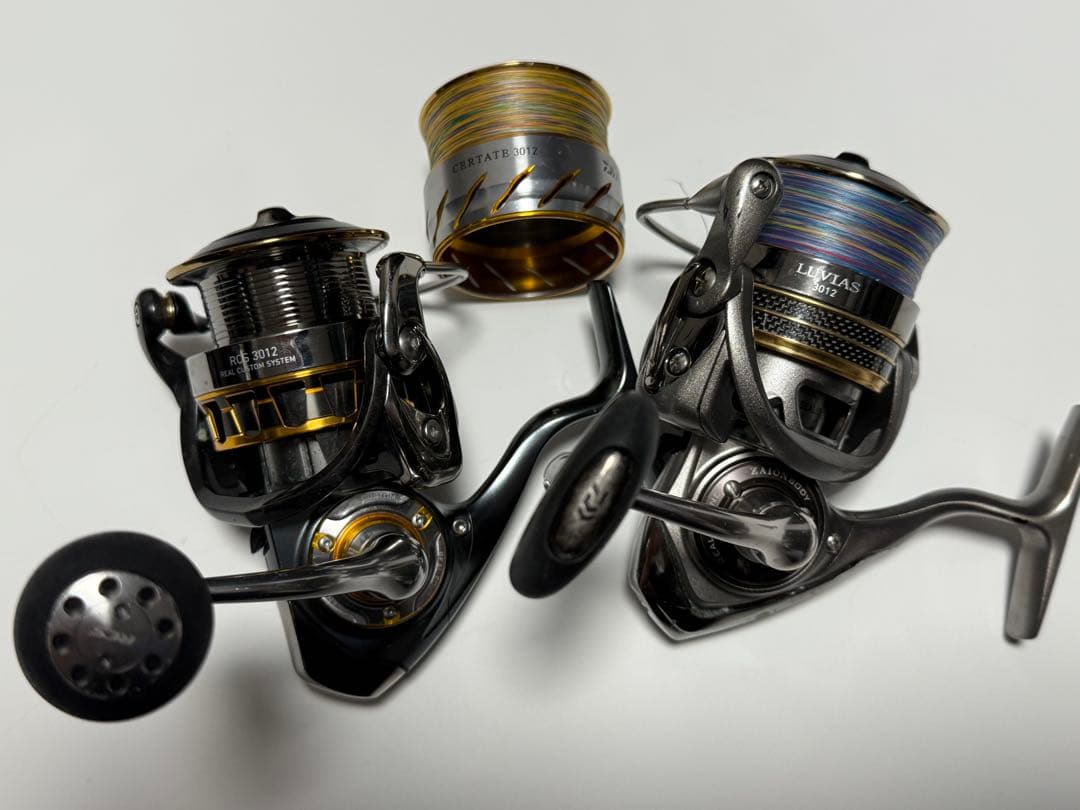 Daiwa 13セルテート3012 ルビアス3012 スプール