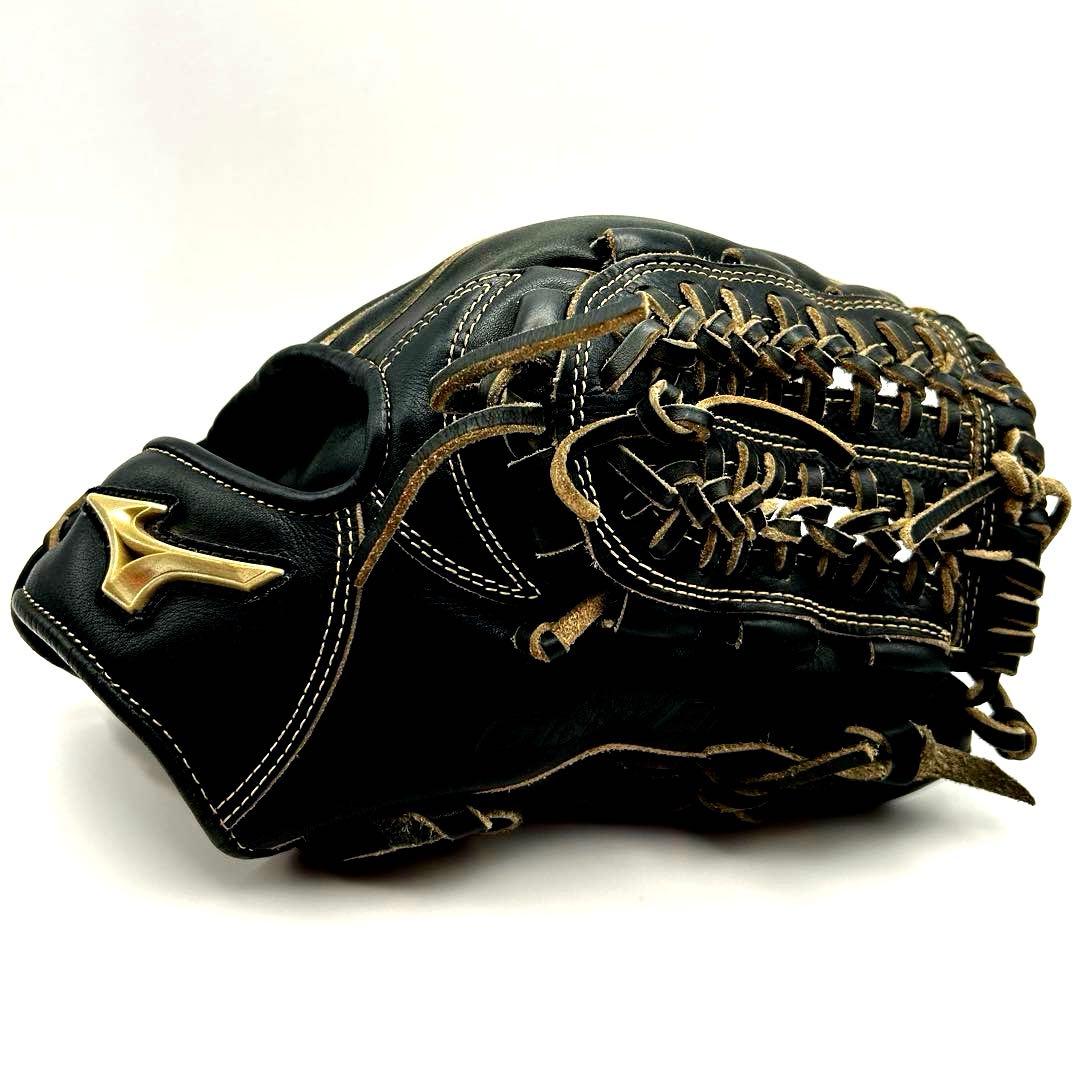 Mizuno 硬式野球グローブ 黒　グローバルエリート　Hセレクション03