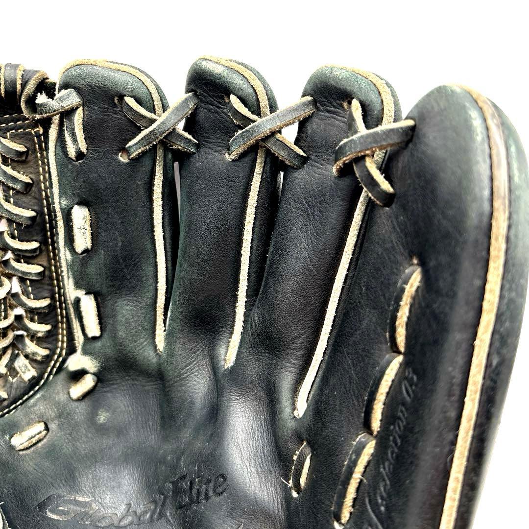 Mizuno 硬式野球グローブ 黒　グローバルエリート　Hセレクション03