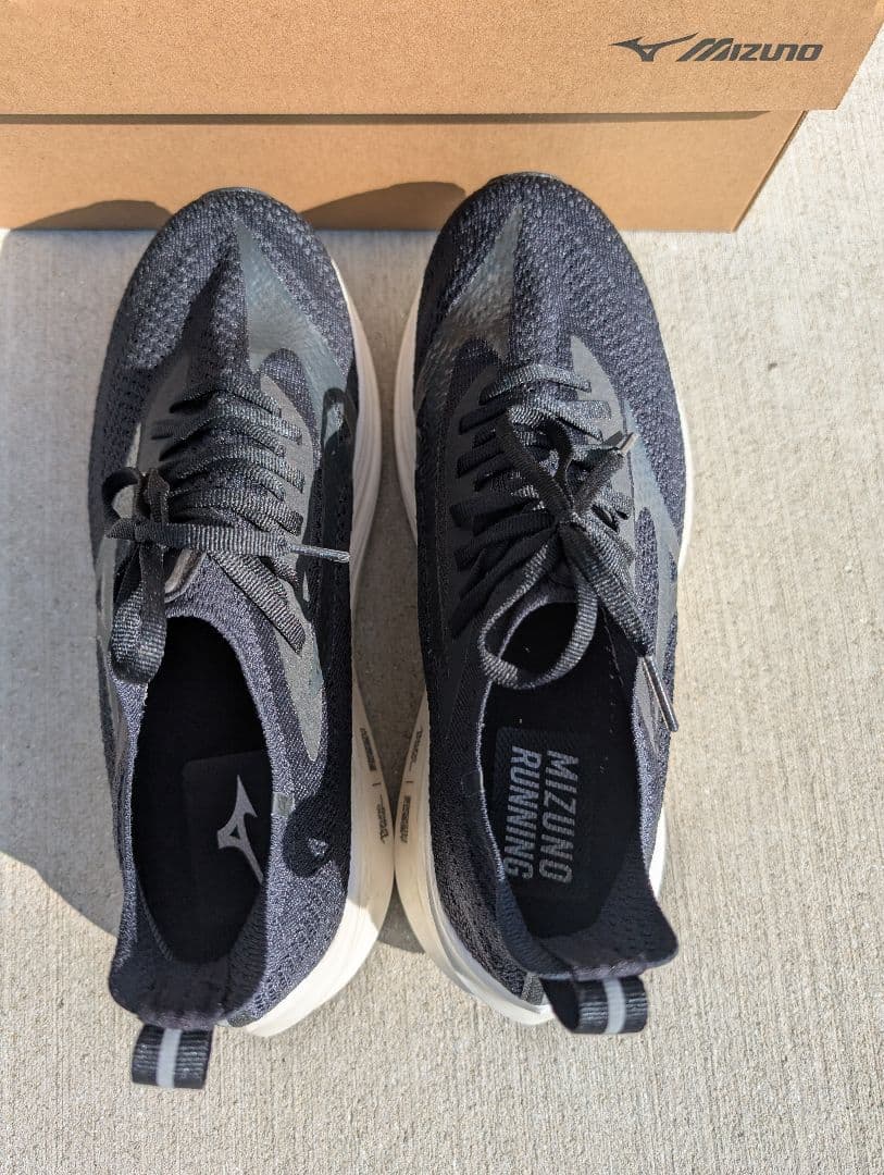 Mizuno Neo Zenランニングシューズ 27.5cm ブラック　ネオゼン