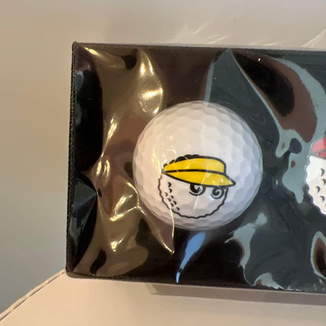 マルボンゴルフボール 2個.ゴルフマーカーセット