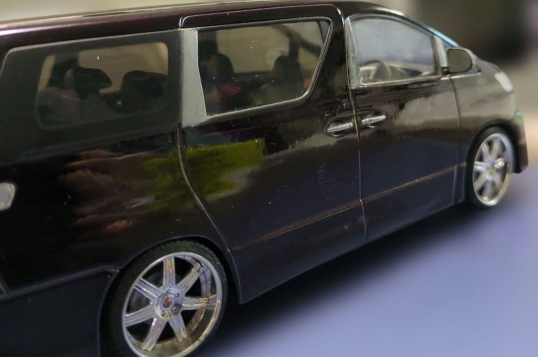 トヨタ VELLFIRE ボルドー マイカ メタリック カラーサンプルカスタム品
