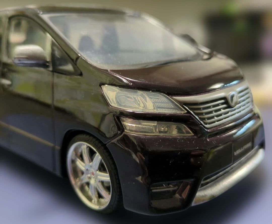トヨタ VELLFIRE ボルドー マイカ メタリック カラーサンプルカスタム品