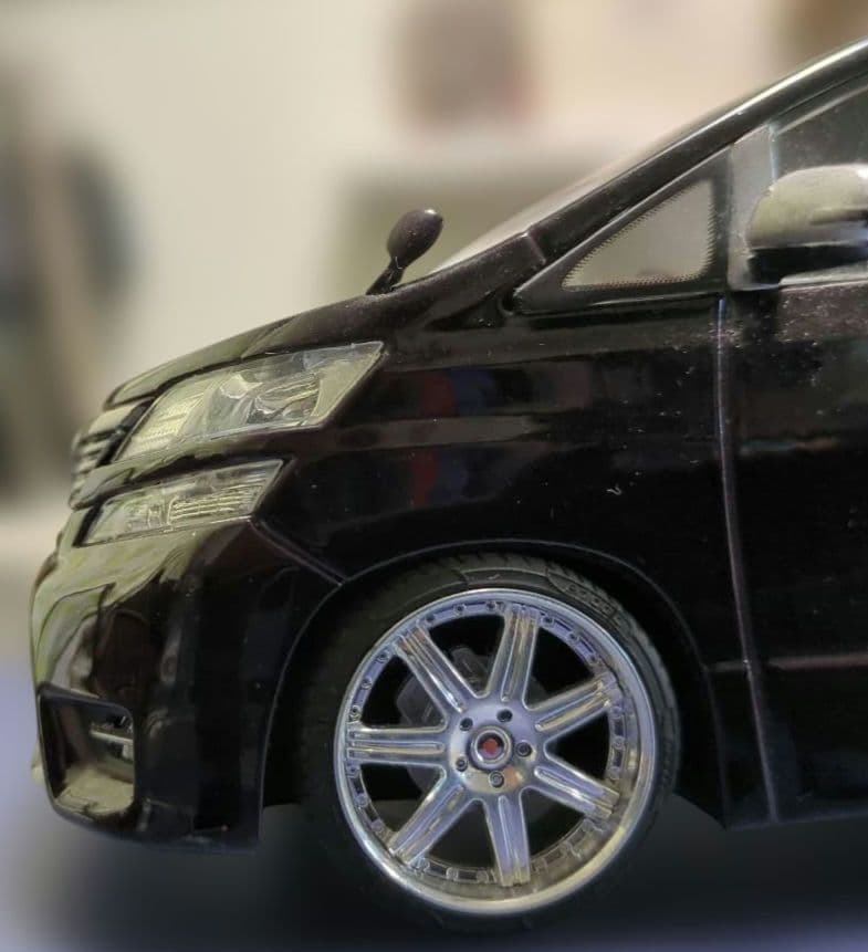 トヨタ VELLFIRE ボルドー マイカ メタリック カラーサンプルカスタム品