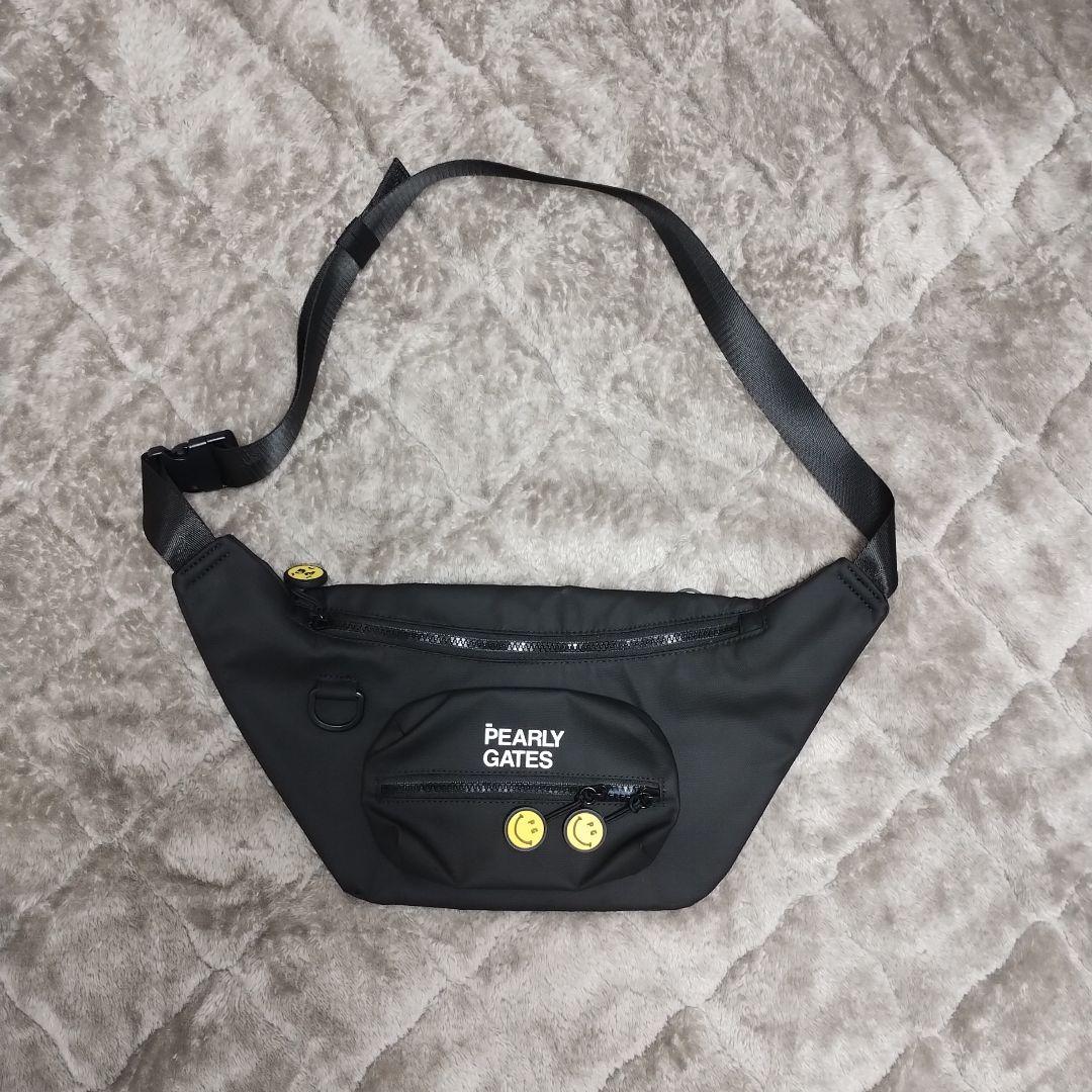PEARLYGATES スマイリー ウエストバッグ ポーチ ボディバッグ ゴルフ