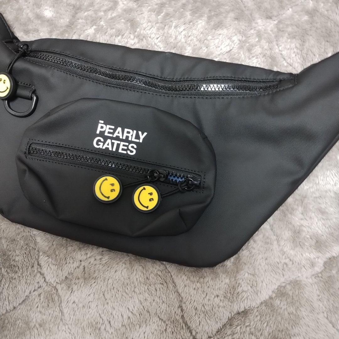 PEARLYGATES スマイリー ウエストバッグ ポーチ ボディバッグ ゴルフ