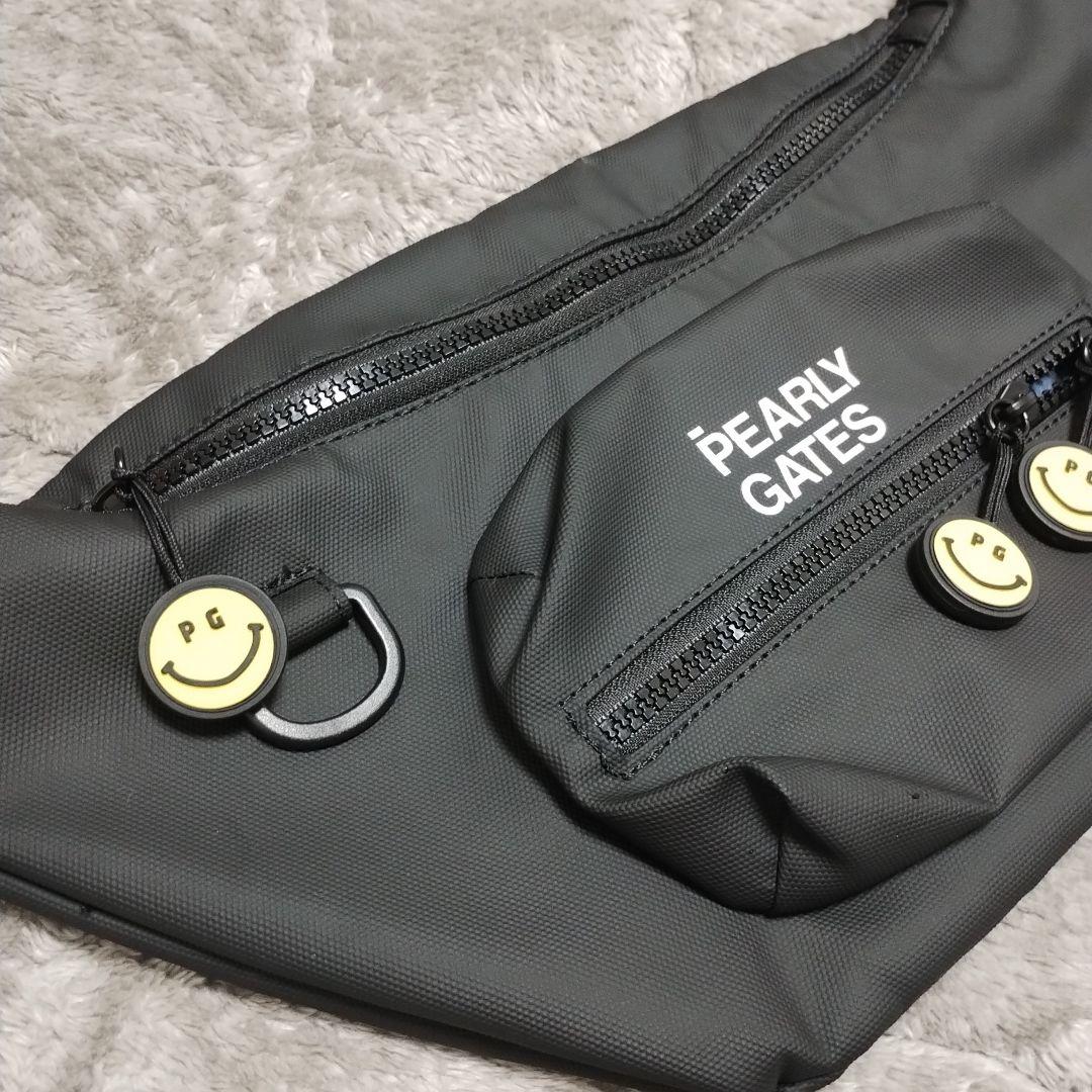 PEARLYGATES スマイリー ウエストバッグ ポーチ ボディバッグ ゴルフ